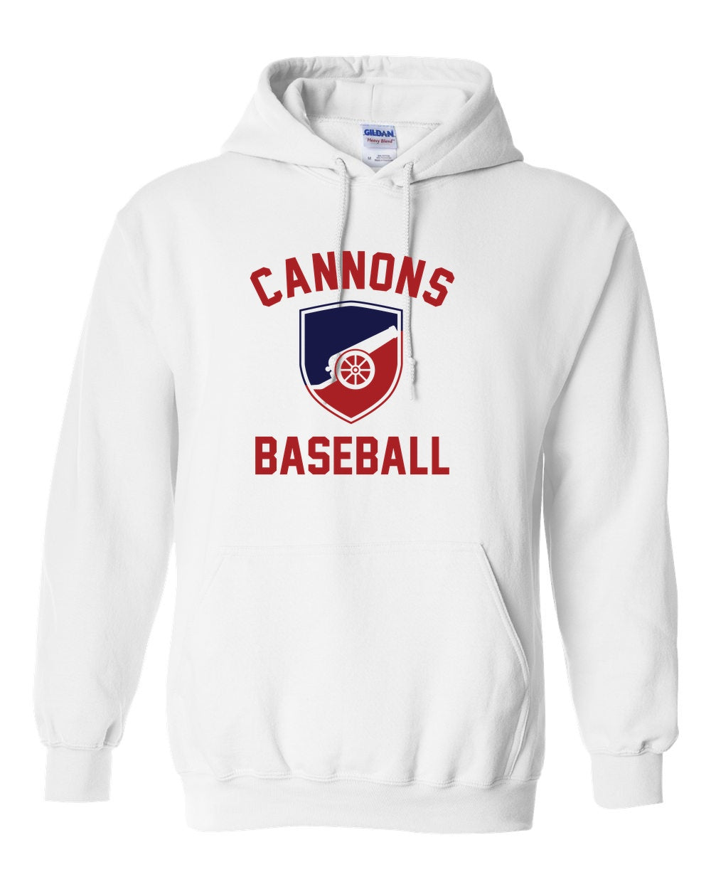 Norfolk Cannons Gildan Unisex Heavy Blend™ Hooded Sweatshirt - 18500