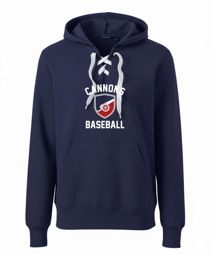 Norfolk Cannons Sport-Tek® Lace Up Pullover Hooded Sweatshirt