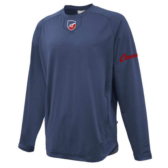 Norfolk Cannons Ace Warmup Sweatshirt - Navy
