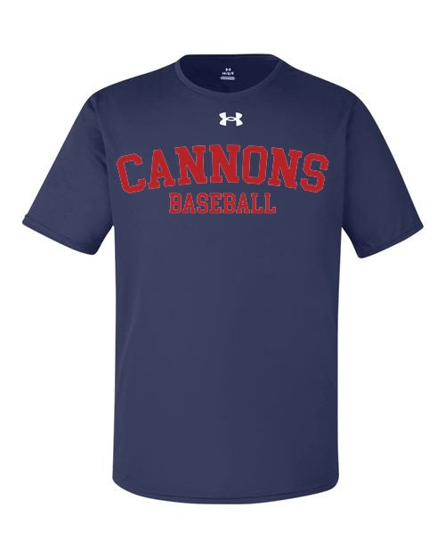 Norfolk Cannons Under Armour Team Tech T-Shirt - Midnight Navy