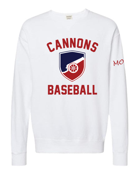 ComfortWash Crewneck - White Front