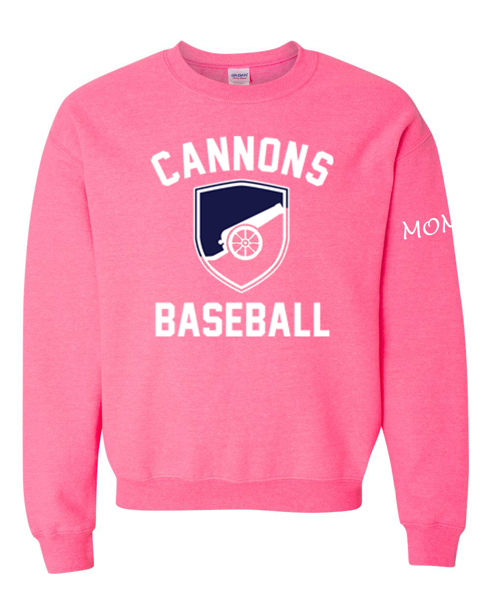 Heavy Blend Crewneck - Pink Front