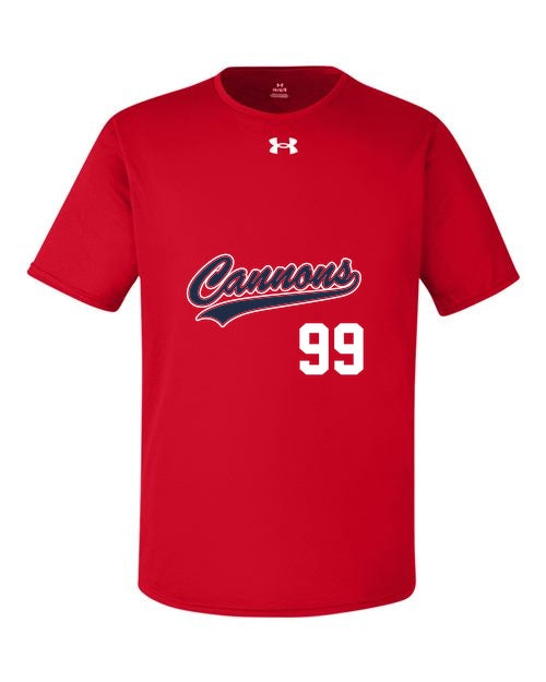 Norfolk Cannons Under Armour Men's Team Tech T-Shirt