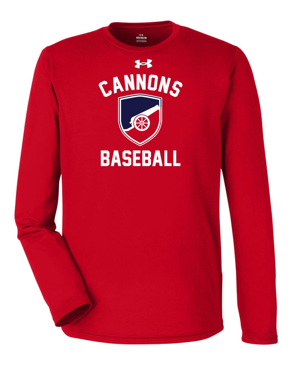 Norfolk Cannons Under Armour Men's Team Tech Long Sleeve T-Shirt