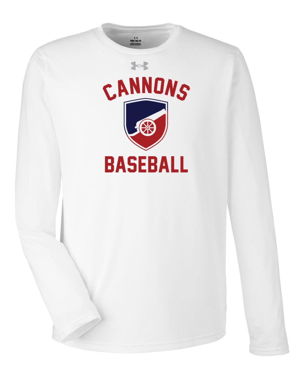 Norfolk Cannons Under Armour Men's Team Tech Long Sleeve T-Shirt