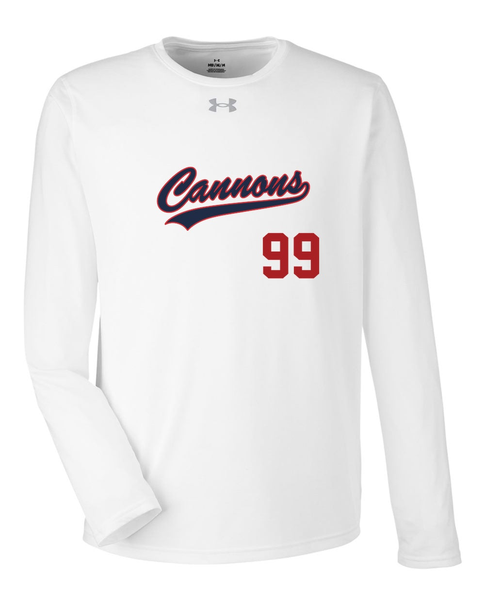 Norfolk Cannons Under Armour Men's Team Tech Long Sleeve T-Shirt