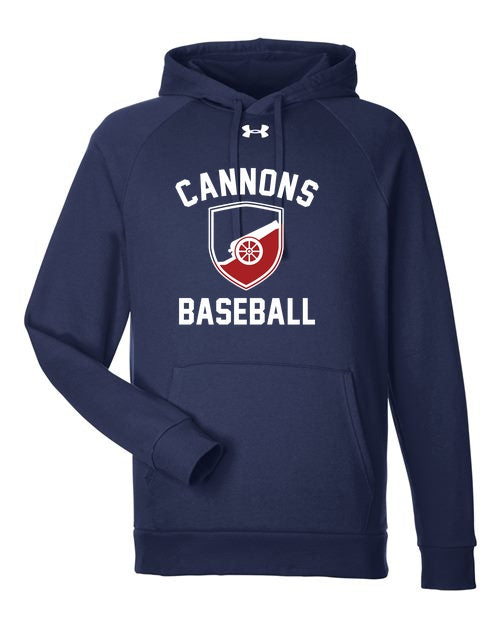 Norfolk Cannons Under Armour Men's Rival Fleece Hooded Sweatshirt