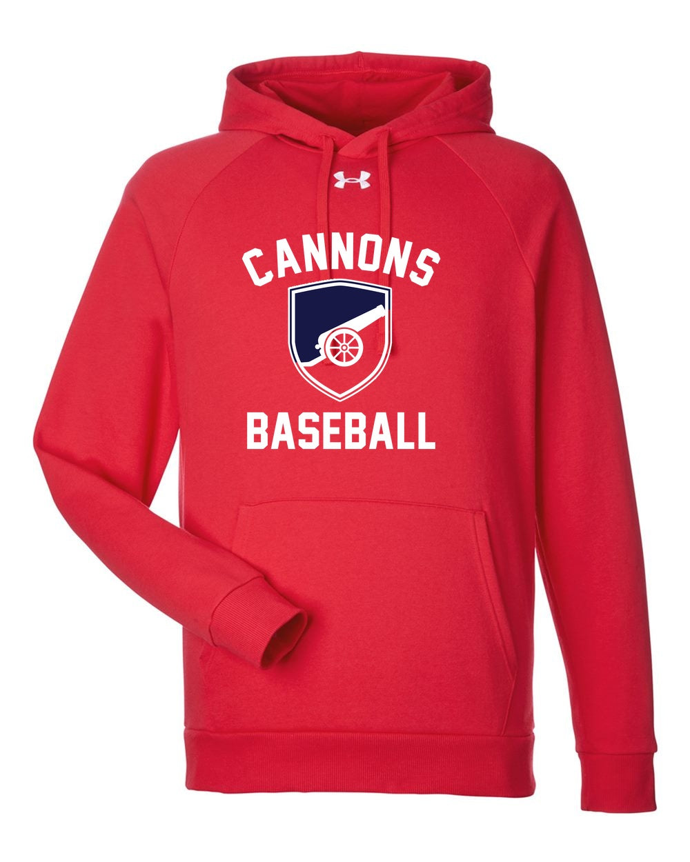 Norfolk Cannons Under Armour Men's Rival Fleece Hooded Sweatshirt