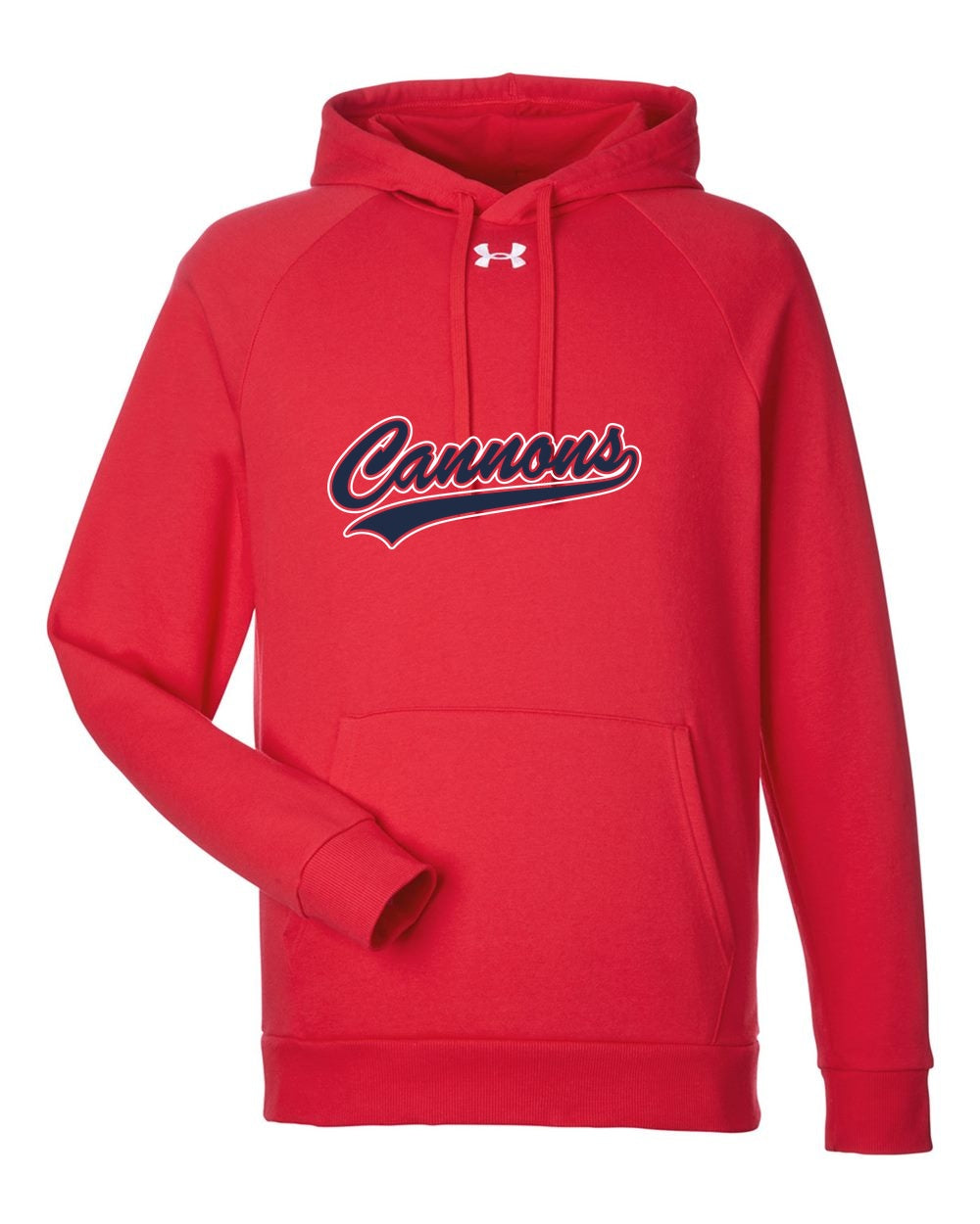 Norfolk Cannons Under Armour Men's Rival Fleece Hooded Sweatshirt