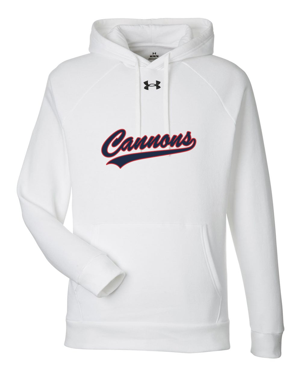 Norfolk Cannons Under Armour Men's Rival Fleece Hooded Sweatshirt