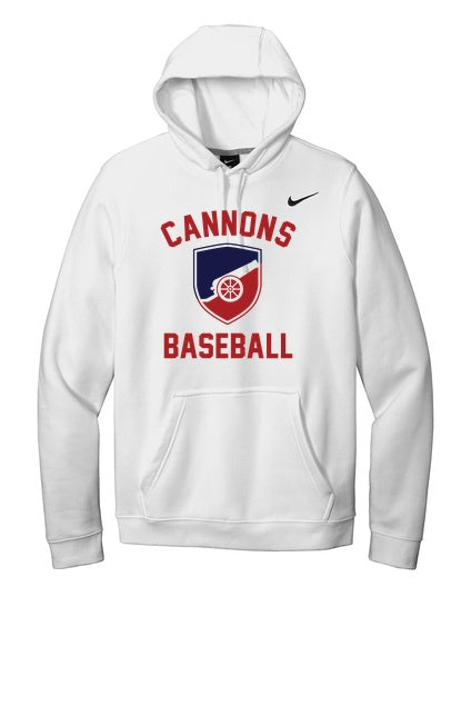 Norfolk Cannons Nike Club Fleece Pullover Hoodie