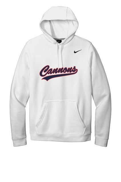 Norfolk Cannons Nike Club Fleece Pullover Hoodie
