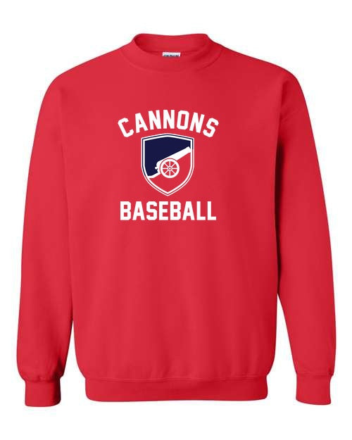 Norfolk Cannons Gildan Unisex Heavy Blend™ Crewneck Sweatshirt - 18000