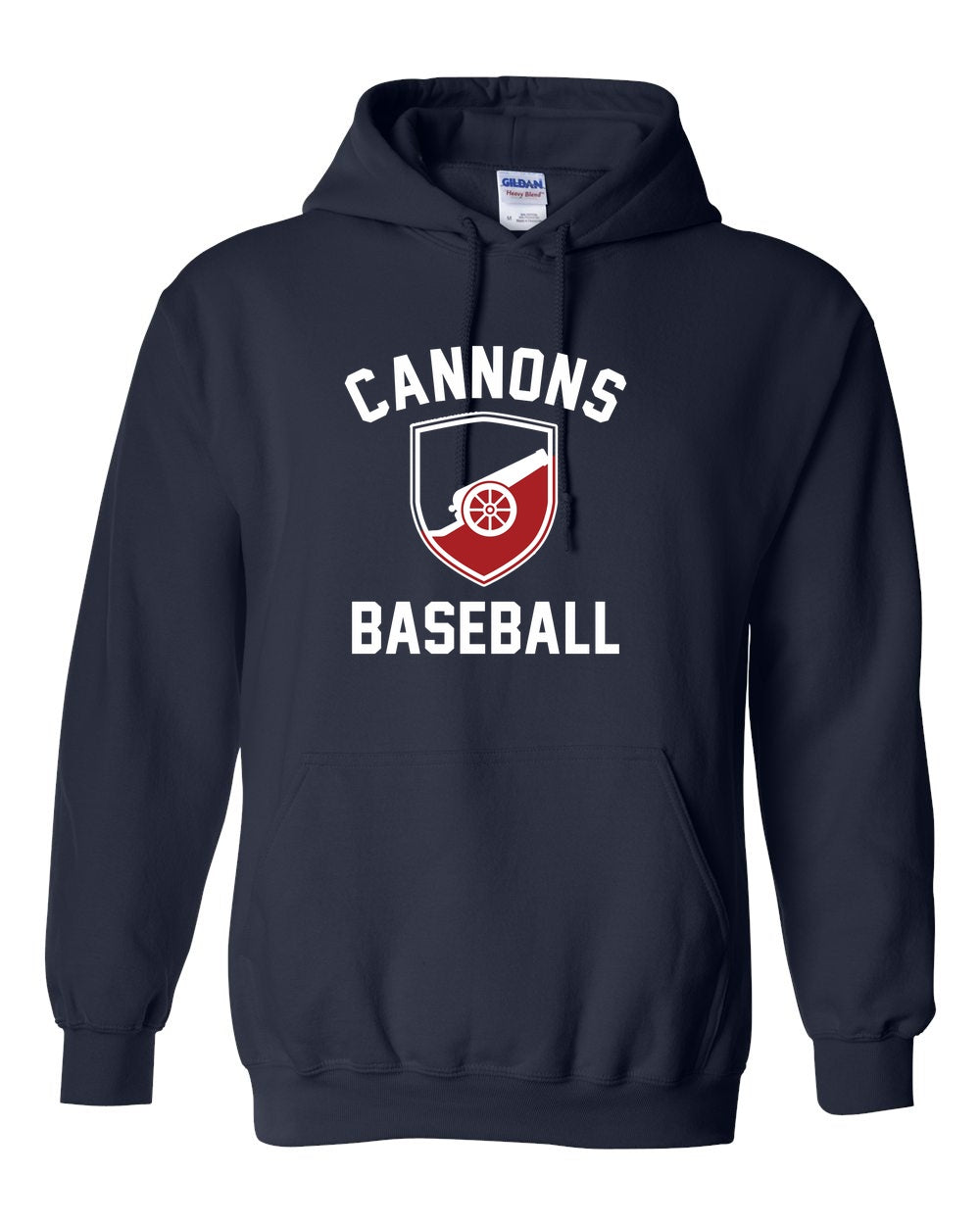 Norfolk Cannons Gildan Unisex Heavy Blend™ Hooded Sweatshirt - 18500