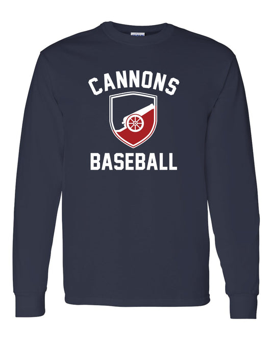 Norfolk Cannons Gildan Unisex Heavy Cotton™ Long Sleeve T-Shirt - 5400
