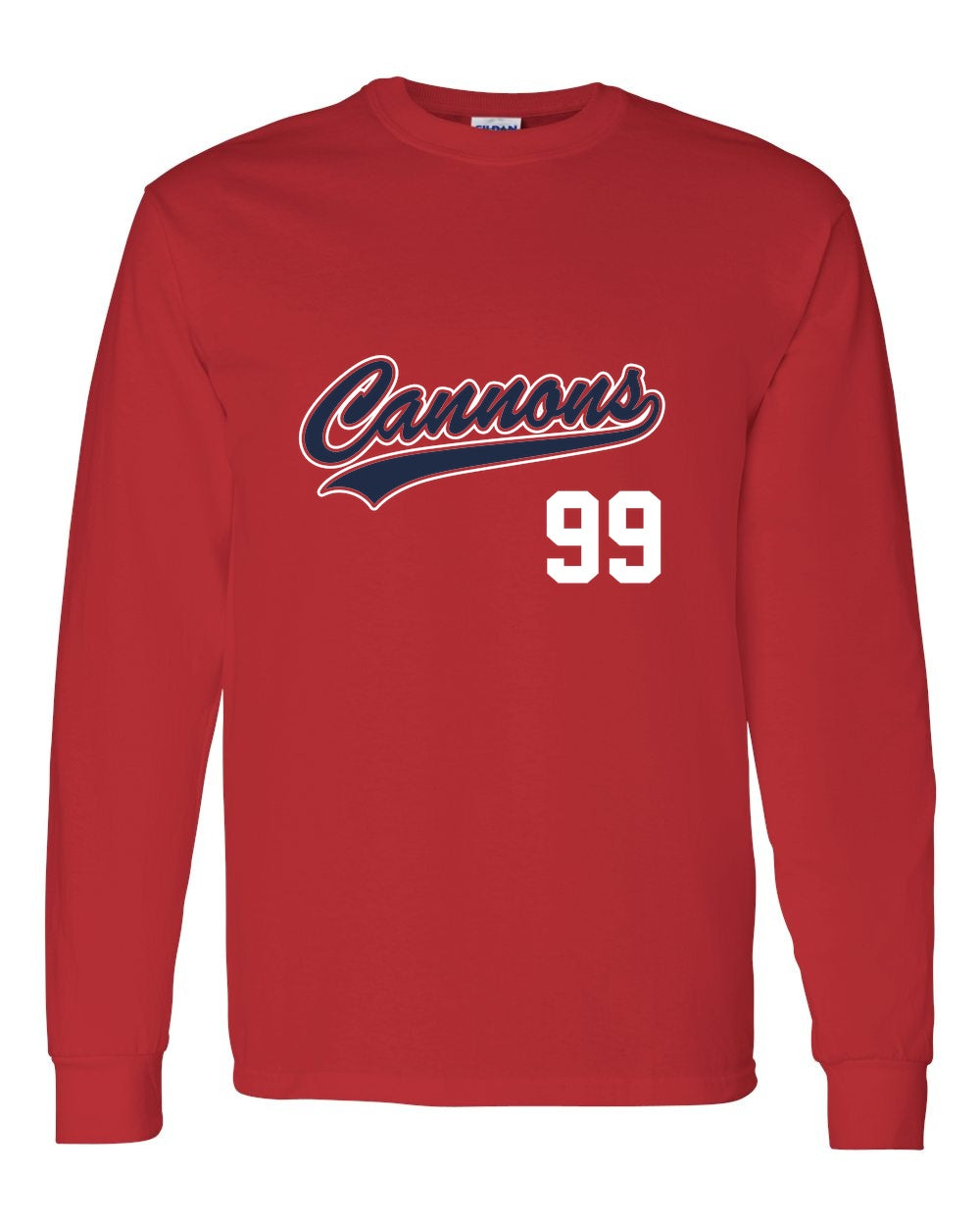 Norfolk Cannons Gildan Unisex Heavy Cotton™ Long Sleeve T-Shirt - 5400
