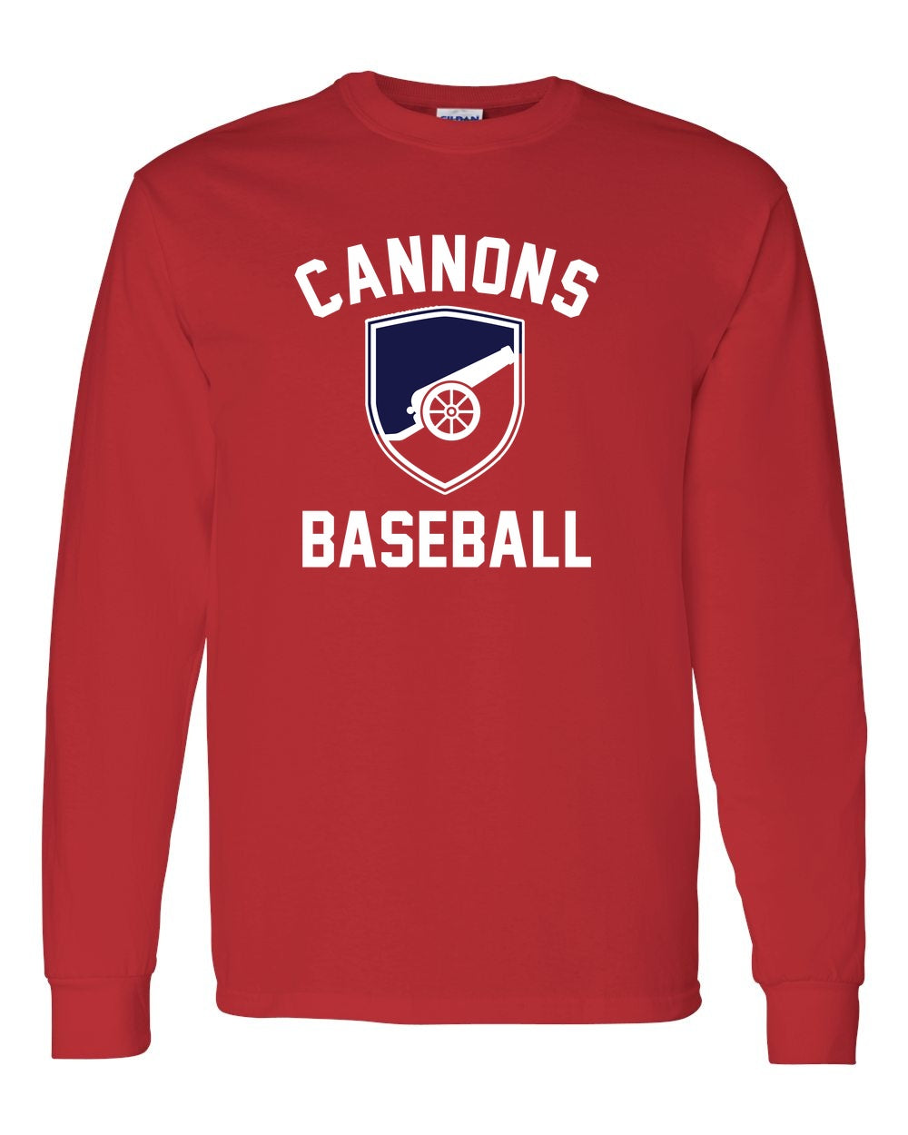 Norfolk Cannons Gildan Unisex Heavy Cotton™ Long Sleeve T-Shirt - 5400