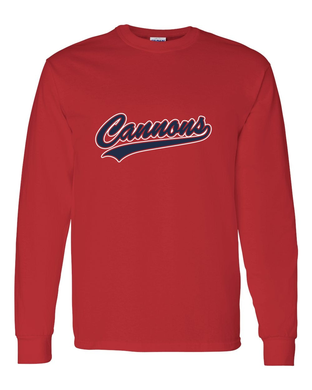 Norfolk Cannons Gildan Unisex Heavy Cotton™ Long Sleeve T-Shirt - 5400