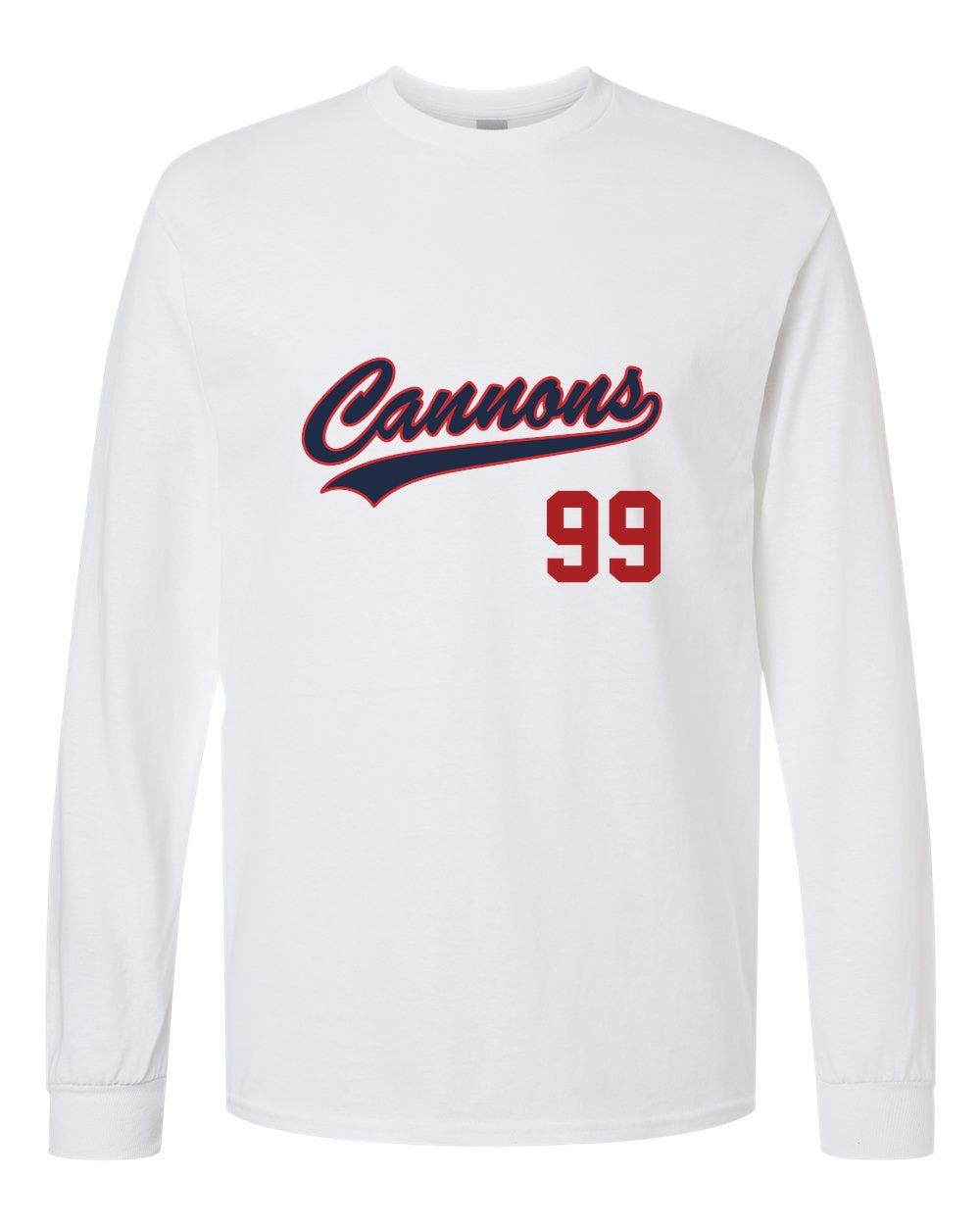 Norfolk Cannons Gildan Unisex Heavy Cotton™ Long Sleeve T-Shirt - 5400