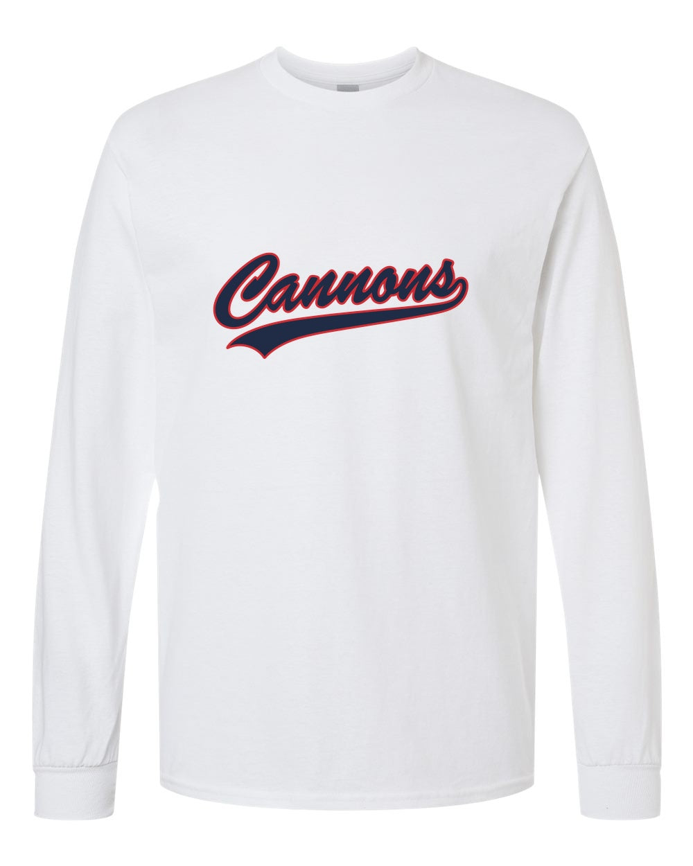 Norfolk Cannons Gildan Unisex Heavy Cotton™ Long Sleeve T-Shirt - 5400