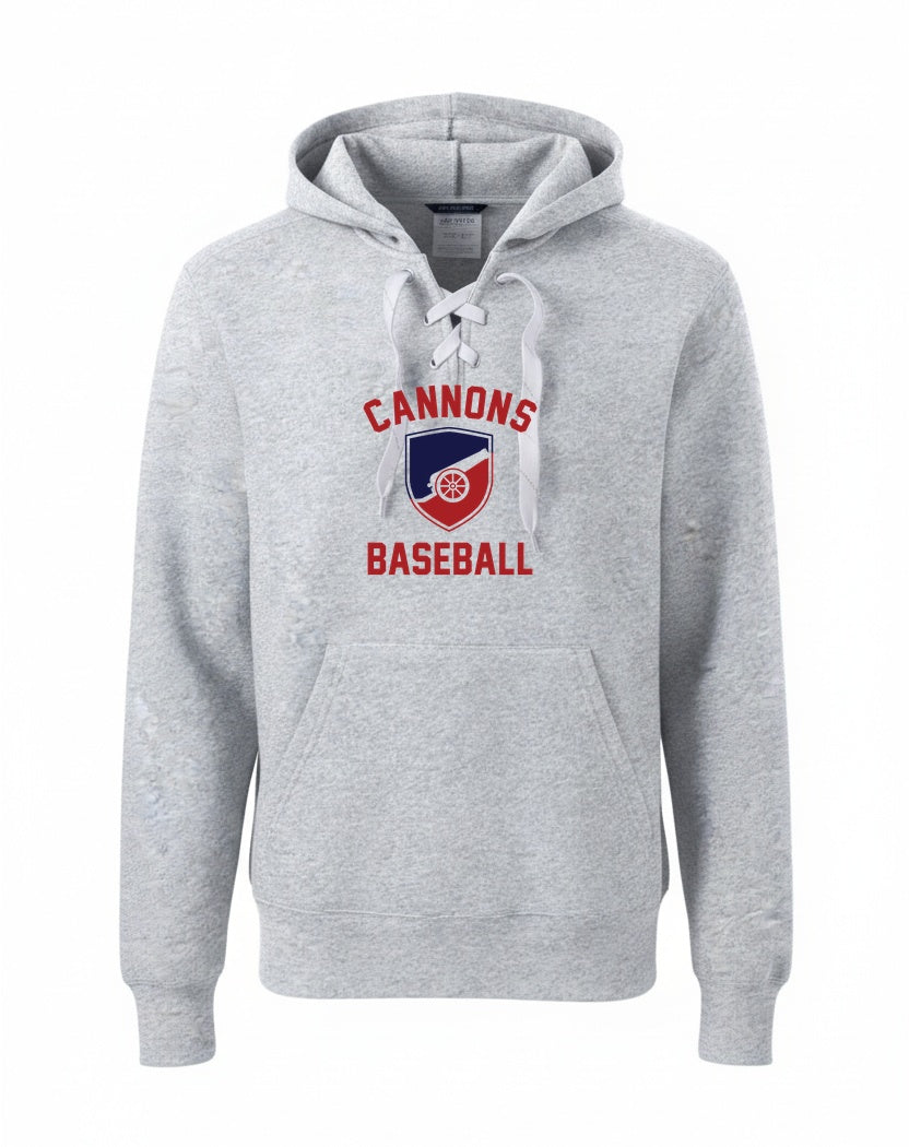 Norfolk Cannons Sport-Tek® Lace Up Pullover Hooded Sweatshirt