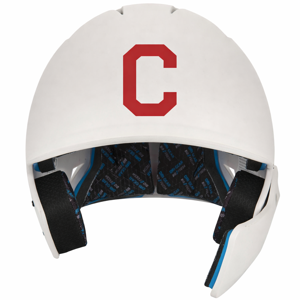Norfolk Cannons Batting Helmet - White