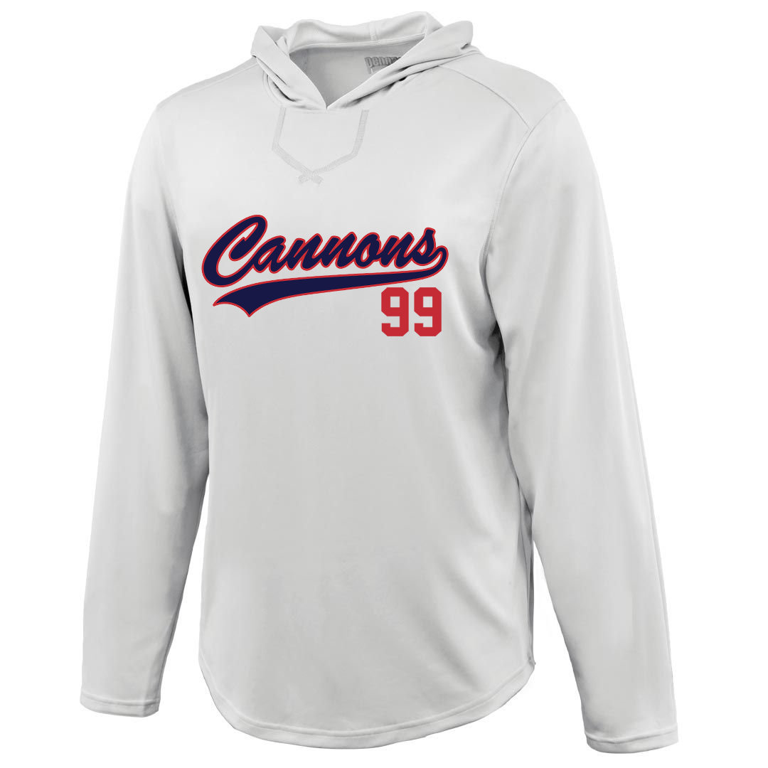 Norfolk Cannons Trophy Hoodie - White