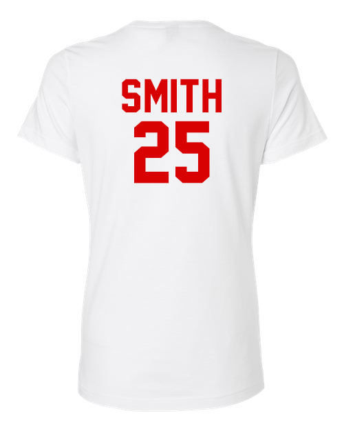 Cannons Mom Tee - White Back